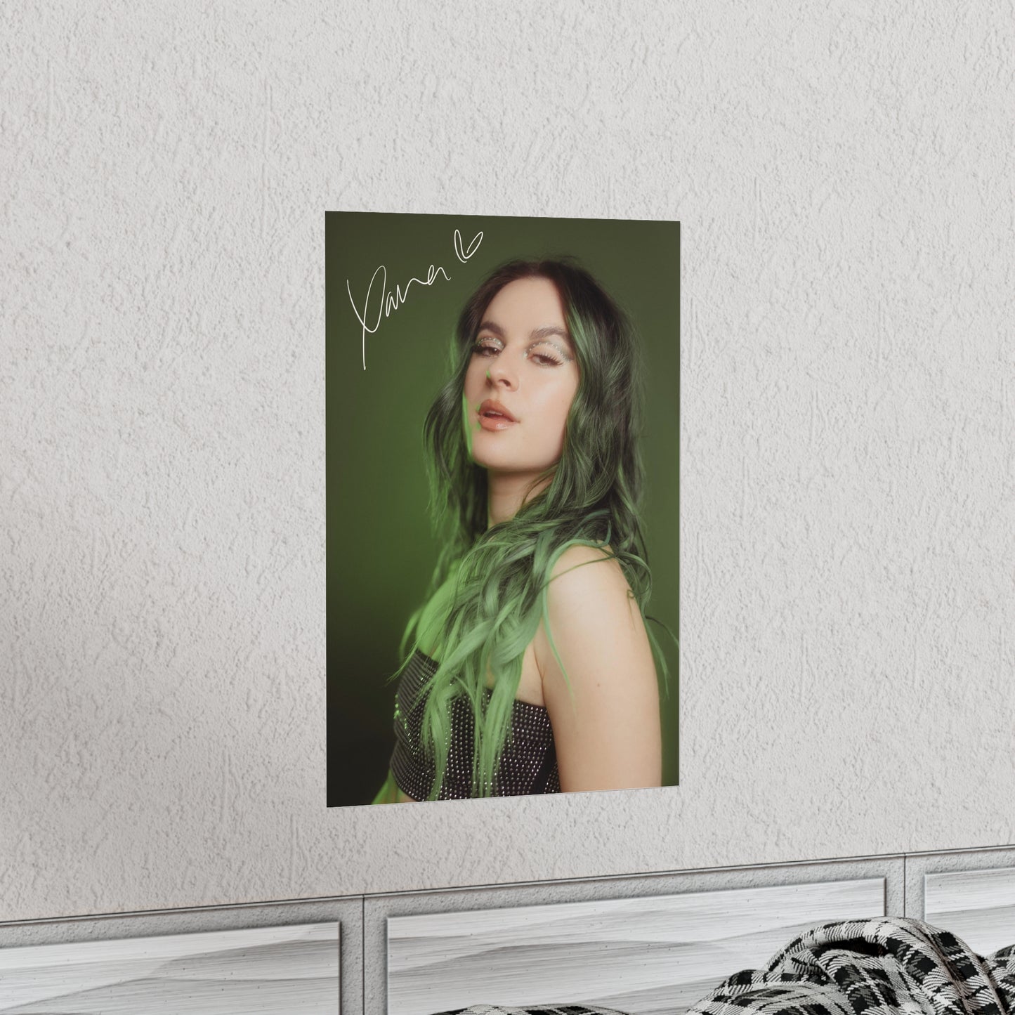 Xana - Digitally Signed Poster