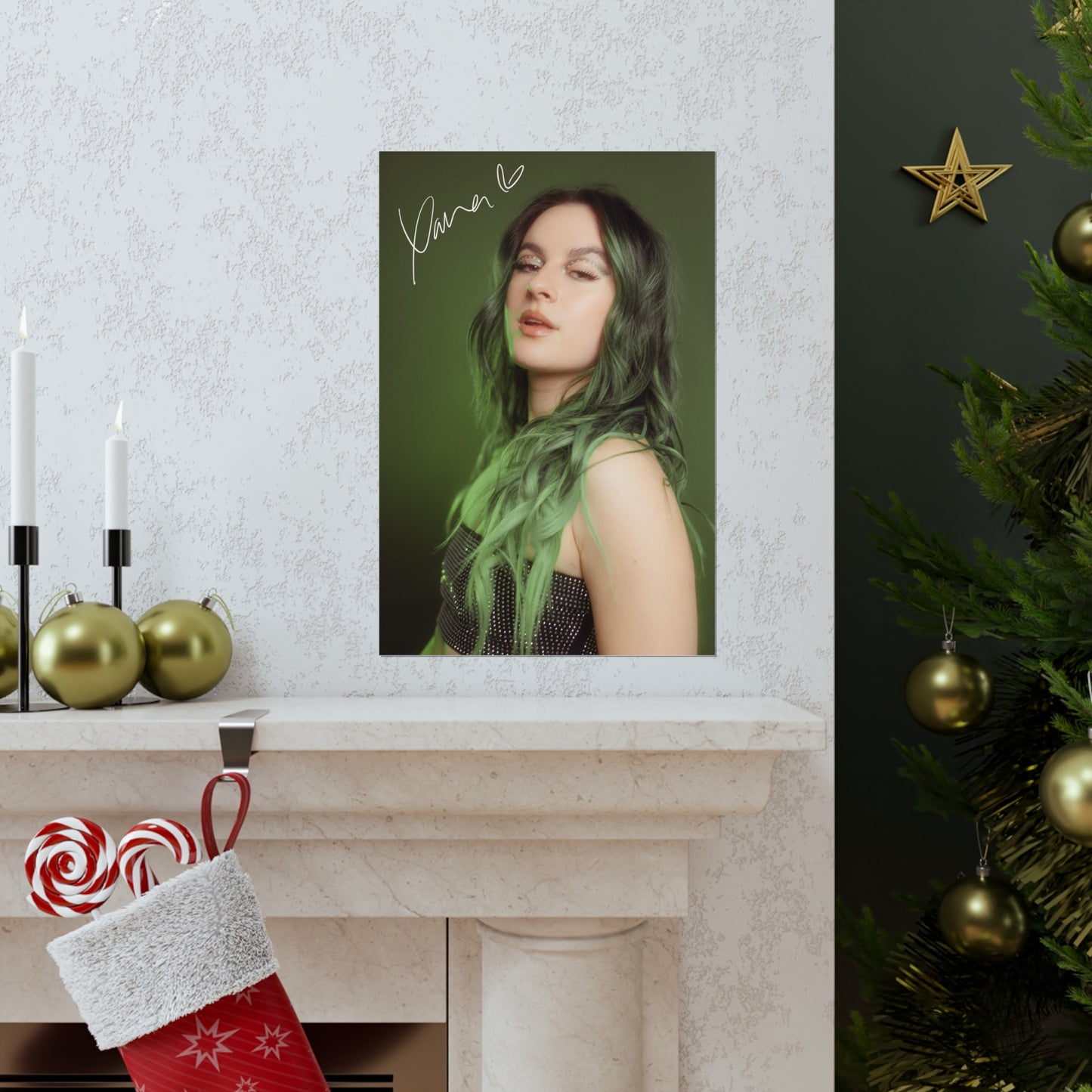 Xana - Digitally Signed Poster