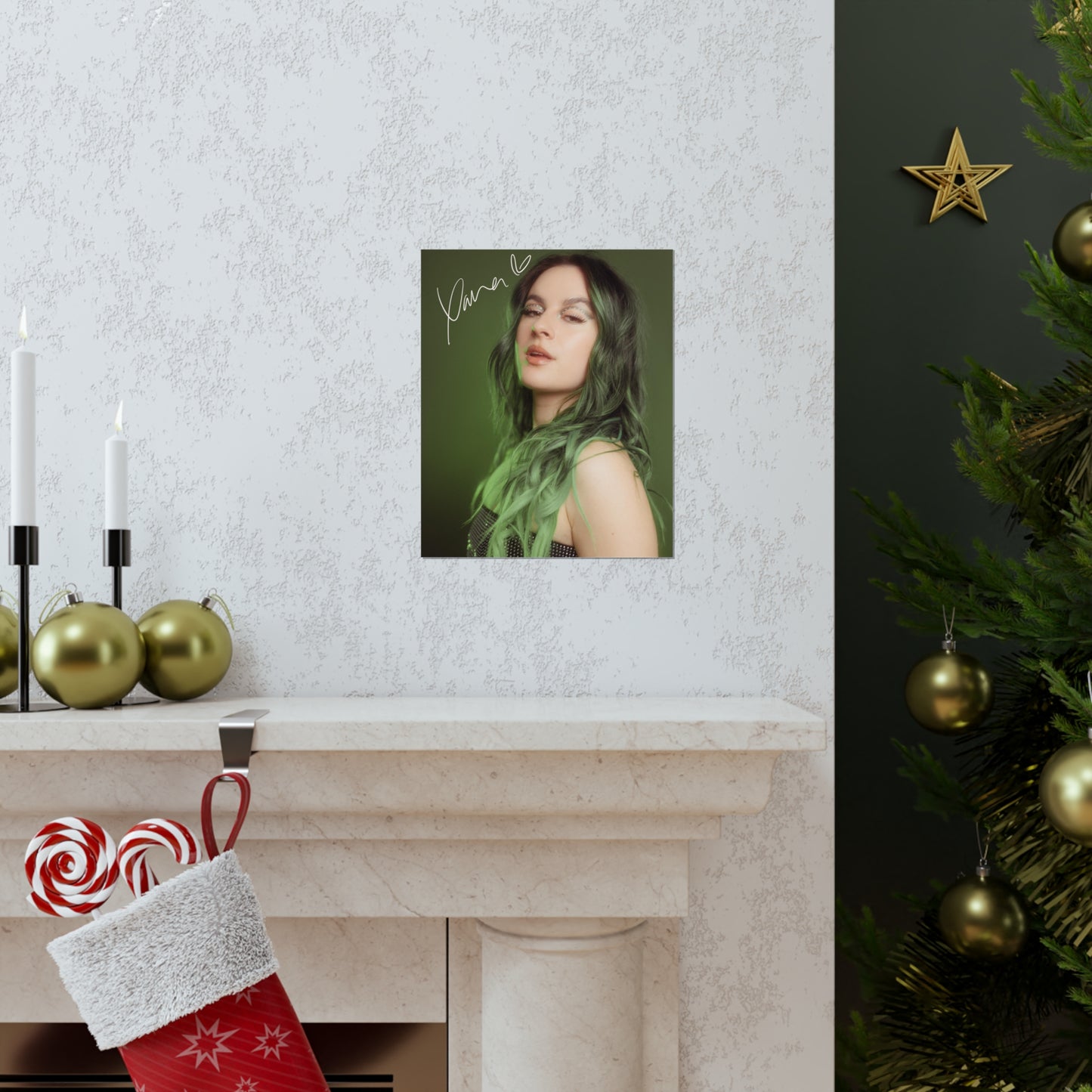 Xana - Digitally Signed Poster