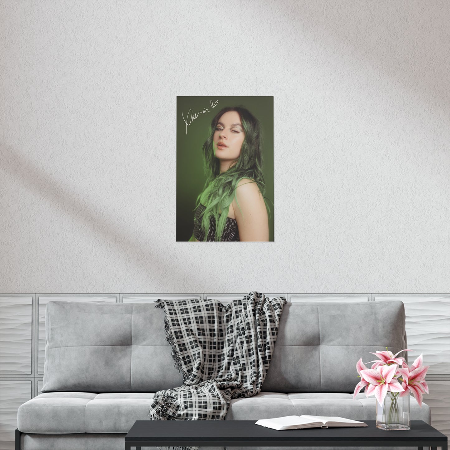 Xana - Digitally Signed Poster