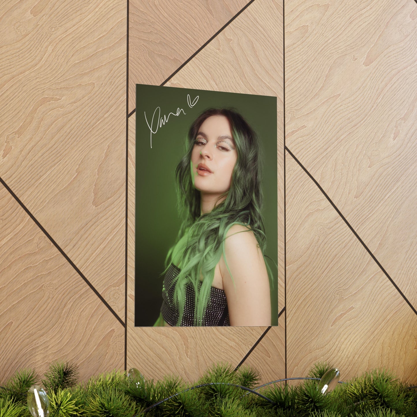 Xana - Digitally Signed Poster