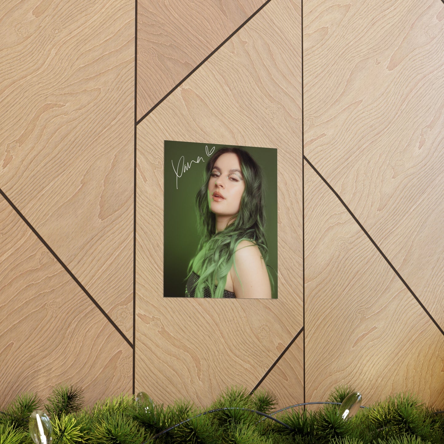 Xana - Digitally Signed Poster