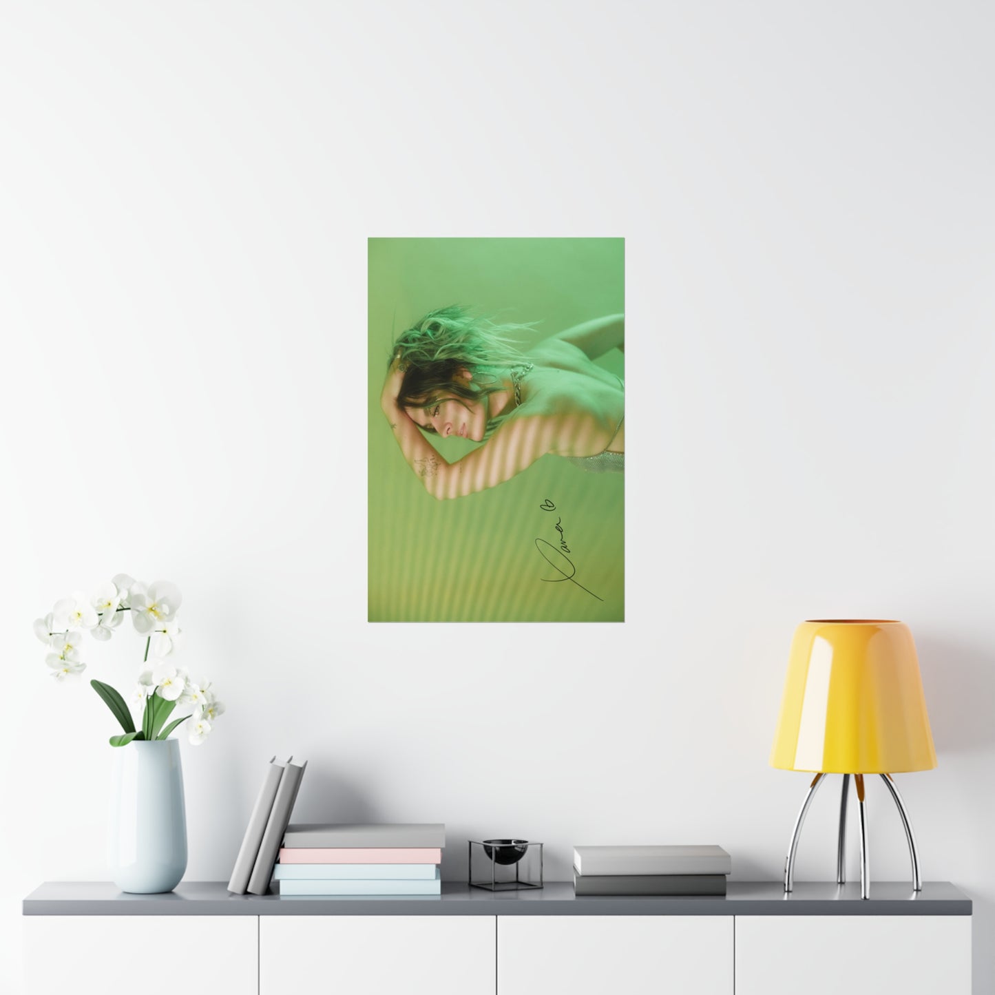 You See Green & Don't Think About Me - Signed Poster