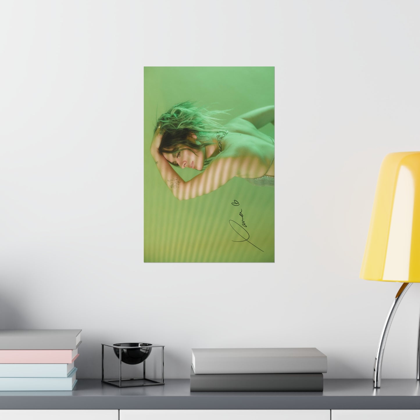 You See Green & Don't Think About Me - Signed Poster