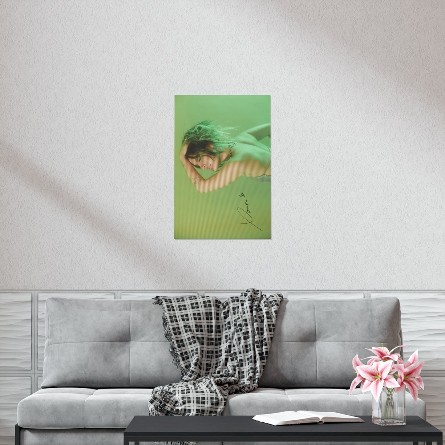 You See Green & Don't Think About Me - Signed Poster