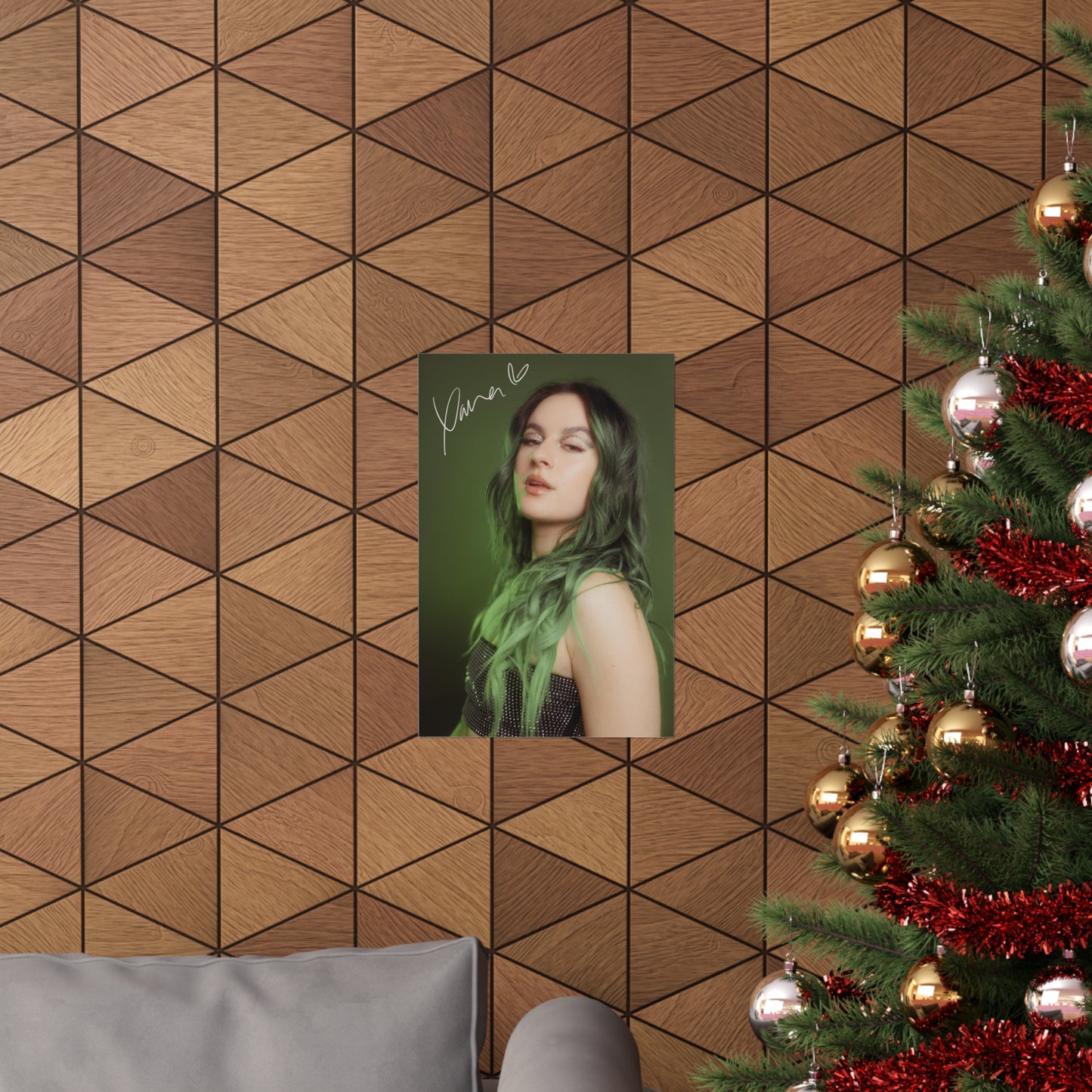 Xana - Digitally Signed Poster