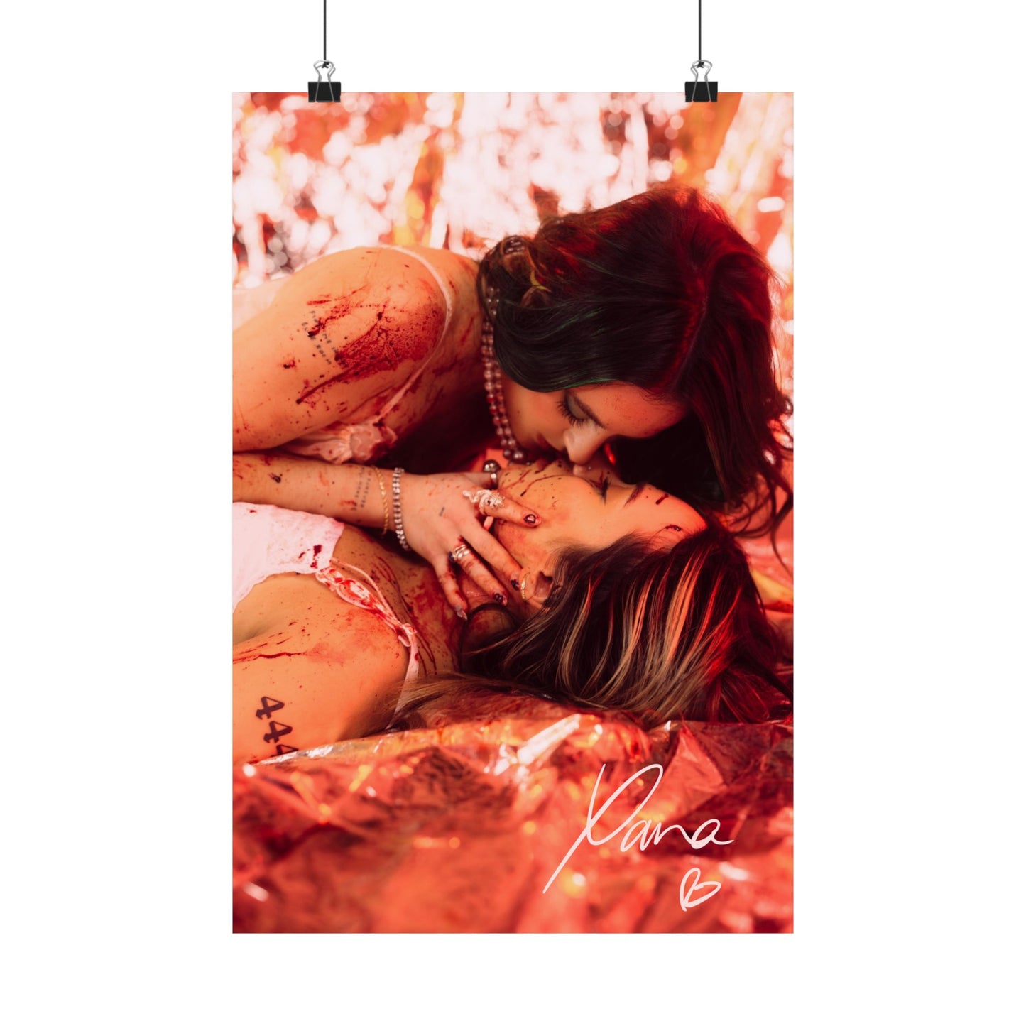 Bloody Lovers - Digitally Signed Poster