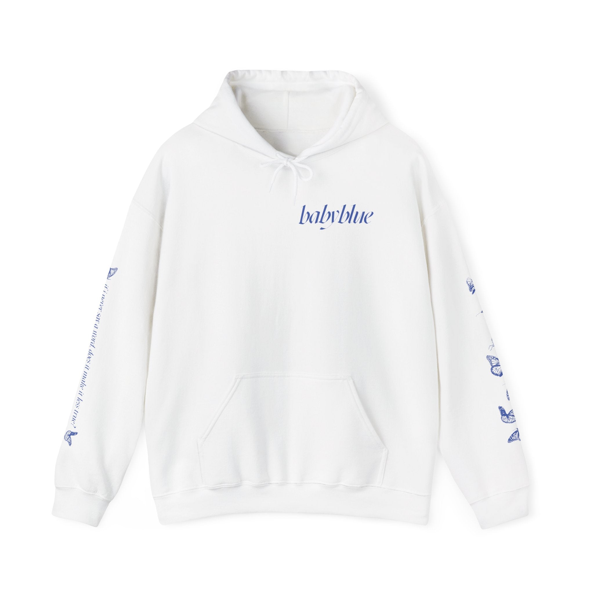 Baby blue you matter hoodie best sale