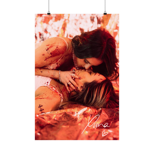 Bloody Lovers - Digitally Signed Poster