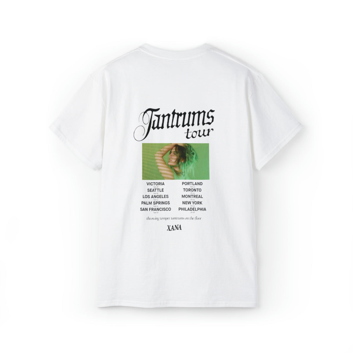 White Tantrums Tour Shirt