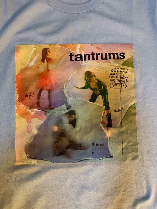 Light Blue Tantrums T-shirt