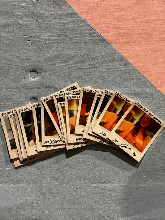 SIGNED Tour Poloroid Shots - 2026 UK TOUR ONLY WILL NOT BE SHIPPED ONLINE ~ £10.00 GBP